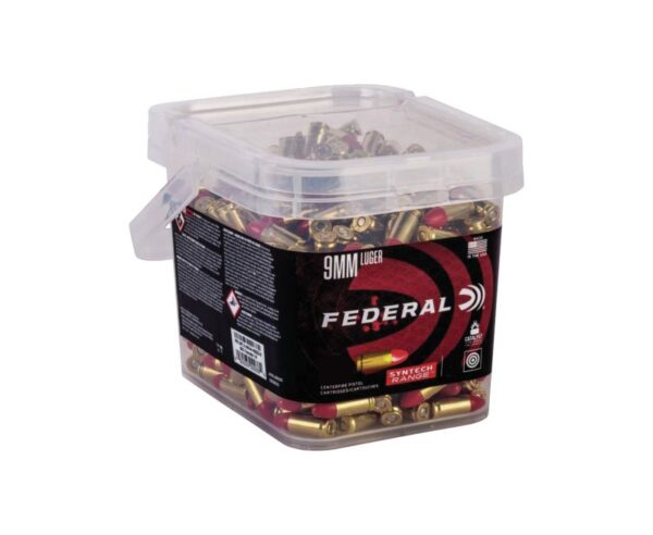 Federal American Eagle Brass 9mm 124 Grain 250-Rounds TSJRN