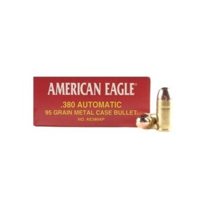 Federal AM Eagle 380 ACP 95GR FMJ 50rds