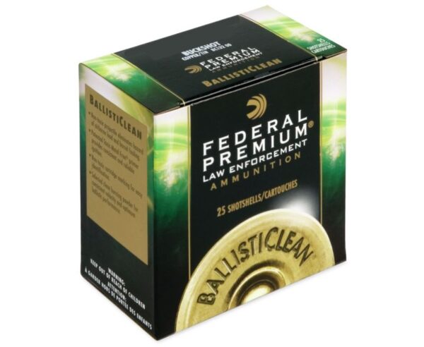 Federal Premium LE BallistiClean Frangible 12 GA Slug 25 Rounds 2.75″