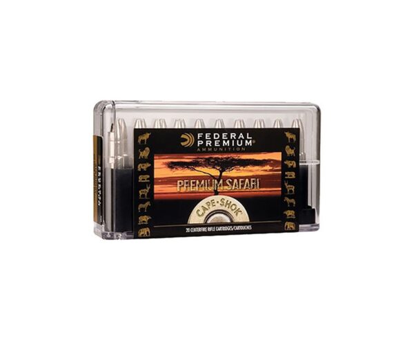 Federal Premium Cape Shok 416 Rigby 20rd Box/10 box Case