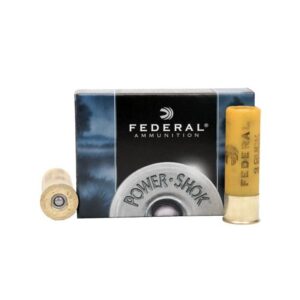 Federal PowerShok Buckshot 20 GA 2.75-inch Max Dram 3 Buck 5Rds