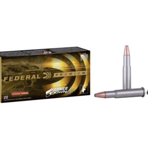 Federal Premium HammerDown Nickel Plated Brass .357 Mag 170 Grain 20-Rounds BHP