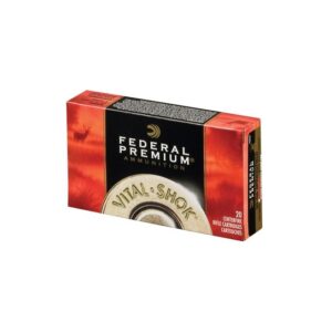 Federal Premium Vital-Shok Centerfire Rifle Silver .308 Win 165 Gr Trophy Copper