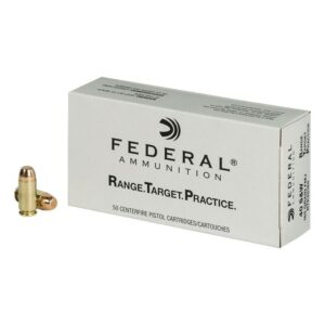 Federal Range & Target Ammo .40 SW Full Metal Jacket 165 GR