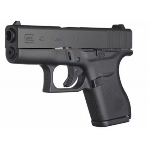 Glock 43 Black 9mm 3.39-inch 6Rds USA MADE