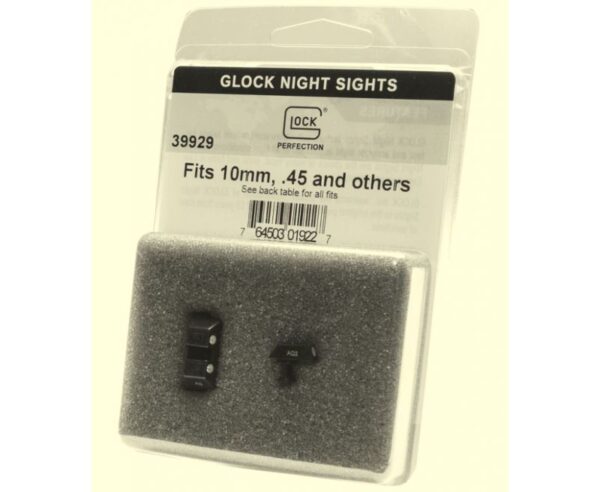 Glock OEM Black Night Sights 6.9mm