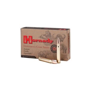 Hornady Dangerous Game .500-416 Nitro Express Ammunition 20 Rounds 400 Grain DGS Projectile 2300 FPS