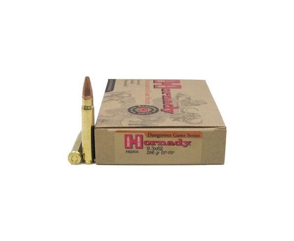 Hornady 82303 9.3X62 286 SP/Rp 20rds