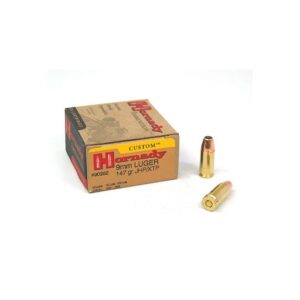 Hornady 9mm 147GR JHP/XTP 25rds