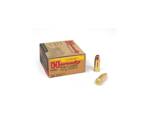 Hornady 9mm 147GR JHP/XTP 25rds