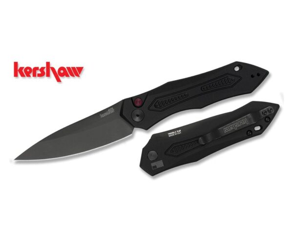 Kershaw Launch 6 Automatic Push Button Knife – 3.75″ Plain Spear Point Blade