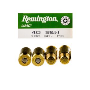 40 S&W – 180 Grain FMJ – Remington UMC (L40SW3) – 500 Rounds