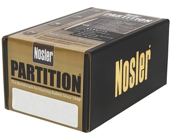 Nosler Partition Copper .30 Caliber 300-Grain 50-Rounds Spitzer