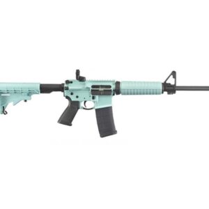 Ruger AR-556 Turquoise Blue / Black 5.56 / .223 Rem 16.04-inch 30Rds Tiffany Blue TALO Exclusive