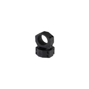 Seekins Precision Scope Ring, .92″ Medium High, 30mm, 4 Cap Screw, Black Finish