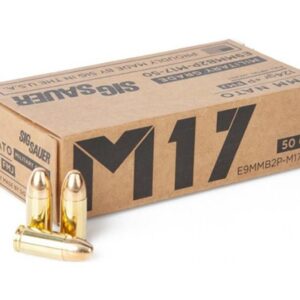 Sig Sauer M17 9MM 124 Grain FMJ Elite 50-Round