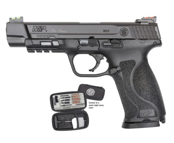 S&W PERFORMANCE CENTER M&P9 M2.0 9MM 5″ 17RD NO THUMB SAFETY