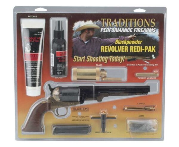 Traditions 1858NEW Army 44BRASS RedIPK