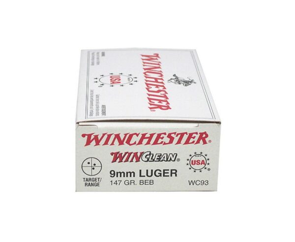 Winchester USA 9mm 147GR BEB WC 50rds2