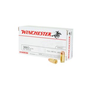 Winchester Ammunition .380ACP 95GR FMJ 50rds