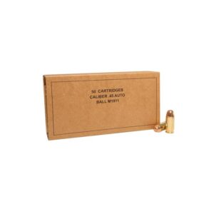 Winchester Military Service Grade .45ACP 230GR FMJ 50Rds