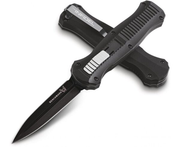 Benchmade 3300 Infidel OTF Knife 3.91″ Blade Double-Edge Dagger