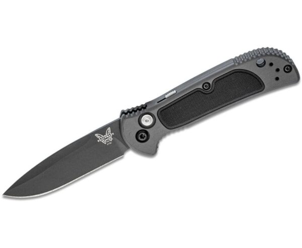 Benchmade Mini Coalition Automatic Knife – 2.87″ Plain Coated Blade - Image 4