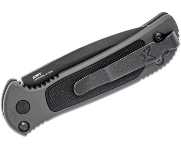 Benchmade Mini Coalition Automatic Knife – 2.87″ Plain Coated Blade - Image 2