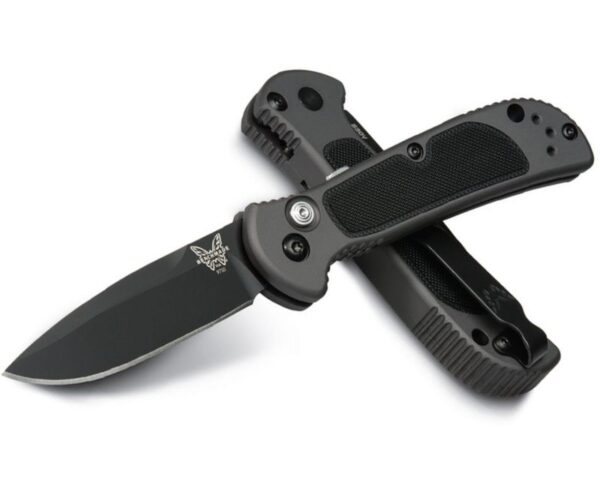 Benchmade Mini Coalition Automatic Knife – 2.87″ Plain Coated Blade