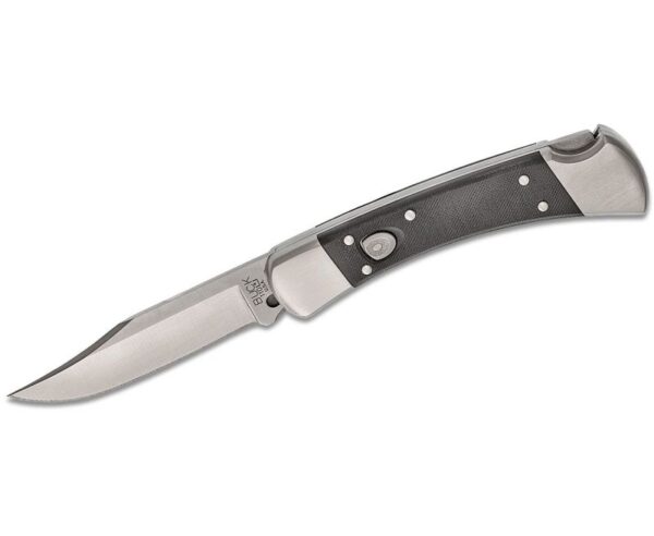 Buck 110 Auto Elite Automatic Knife – 3.75″ Plain Clip-Point Blade