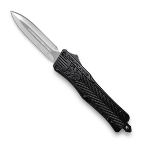 CobraTec CTK-1 OTF Knife – 2.75″ Plain Dagger Blade with Nylon Sheath