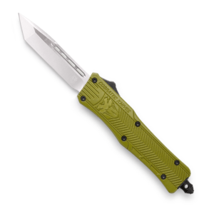 CobraTec CTK-1 OD-Green OTF Knife – 2.75″ Plain Tanto Blade with Nylon Sheath