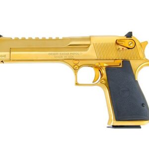 Titanium Gold Desert Eagle Pistol 50 AE