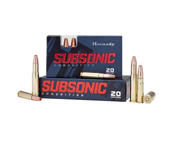 Hornady Subsonic Brass .450 BM 395 Grain 20-Rounds Sub-X