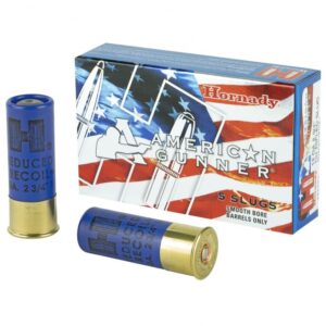 Hornady American Gunner 12 GA Rifle Slug 5-Rounds 2.75″