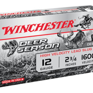 Winchester Deer Season High Velocity 12 GA 2.75″ 5-Rounds Slug