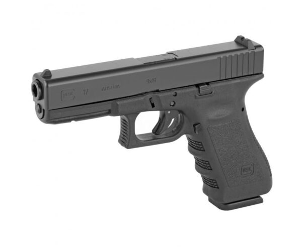 Glock 17 Gen 3 Black 9mm 4.49-inch 17Rd Fixed Sights - Image 3