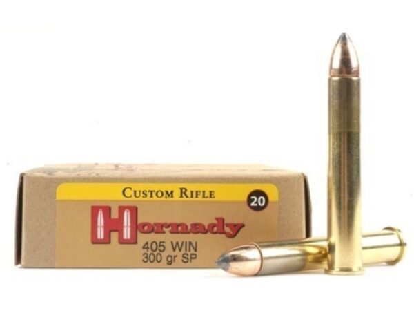 Hornady Custom ammunition 405 Winchester 20rd Ammo