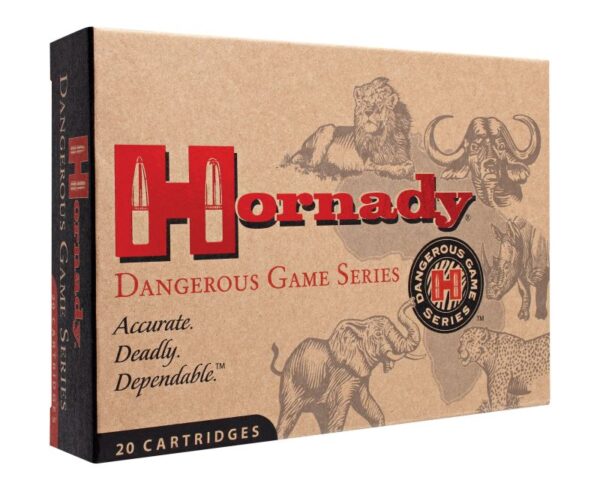 Hornady Dangerous Game Ammunition 416 Rigby 400 Grain DGX Bonded Box of 20