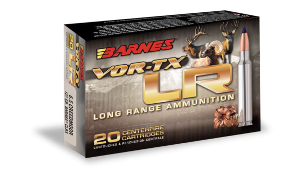 Barnes Vor-Tx Long Range Centerfire 6mm Creedmoor 95gr LRX BT 500 rounds