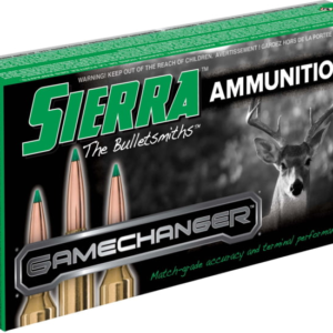 Sierra GameChanger 6mm Creedmoor 100 Grain, Sierra Tipped GameKing Brass Cased 500 rounds