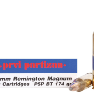 Prvi Partizan Ammunition 7mm Remington Magnum 174 Grain Pointed Soft Point 500 rounds