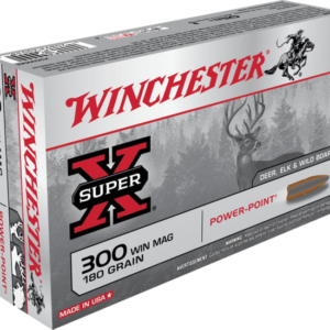 Winchester SUPER-X RIFLE .300 Winchester Magnum 180 grain Power-Point 500 rounds