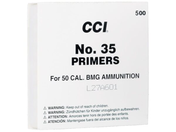 CCI 50 BMG Military Primers #35 Box of 500