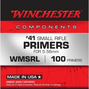 Winchester Small Rifle 5.56mm NATO-Spec Military Primers #41