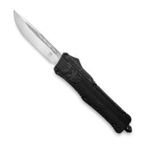 CobraTec Knives CTK-1 Large OTF Knife – 3.75″ Plain Drop Point Blade