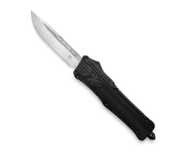 CobraTec Knives CTK-1 Large OTF Knife – 3.75″ Plain Drop Point Blade