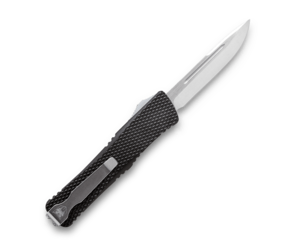 Cobratec Mini Mamba Drop OTF 2.25″ Blade Knurled Aluminum Handle