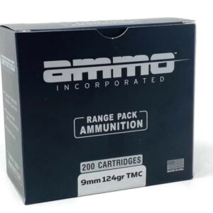 Ammo, Inc. 9mm Luger 124 grain Total Metal Case 500 rounds