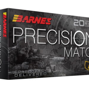 Barnes Precision Match 6.5 PRC 145gr Match Burner OTM BT Rifle Cartridges 500 rounds